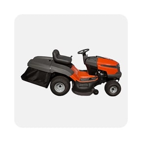 Shop riding lawn mower