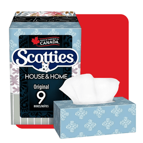 Boîtes de mouchoirs Scotties original 9 unités