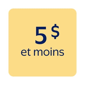 Articles à 5 $ et moins