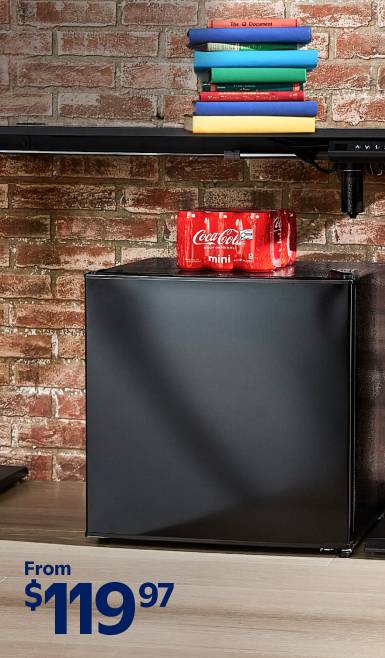 Mini fridge. Major cool.