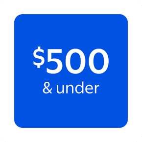 Shop items priced $500 and under