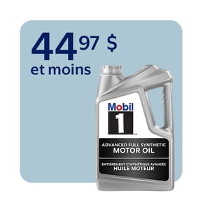 Huile moteur dès 44,97 $