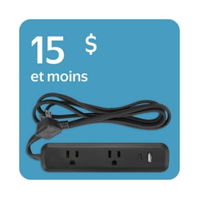 Multiprises 15 $ et moins