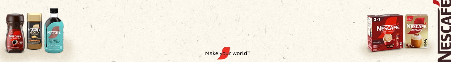 Make your world. Nescafé.