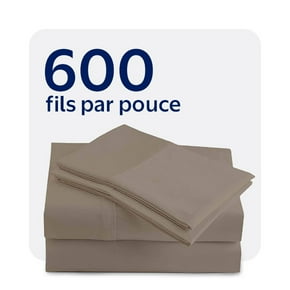 Draps 600 fils par pouce