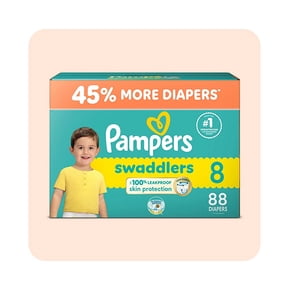 Shop Pampers swaddlers 45 percent more diapers
