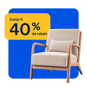 Rabais jusqu’à 40 pourcent sur les fauteuils
