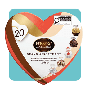 Ferrero Collection heart box 205g assorted chocolates