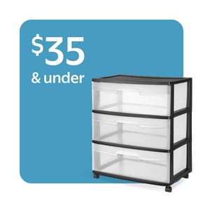 Storage drawers thirty five dollars and under