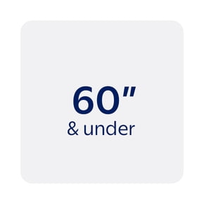 60" & under