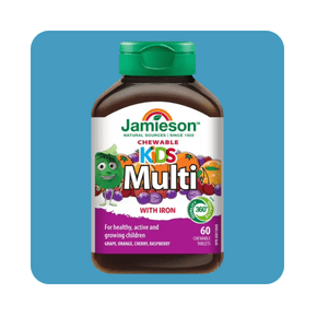 Multivitamines enfants Jamieson 60 comprimés