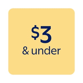 Shop items priced $3 and under