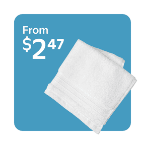 Shop towels starting at $2.47