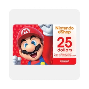Carte Nintendo eShop 25 dollars