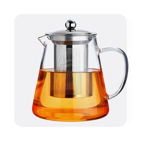 Bouilloire en verre avec filtre à thé