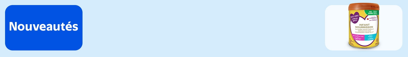 Nouveauté Le choix des parents