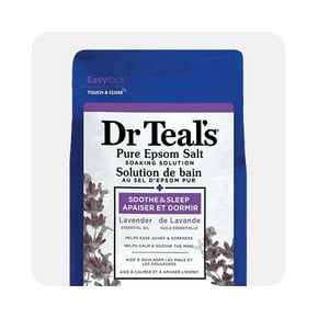 Solution de bain au sel d’Epsom Dr Teal’s