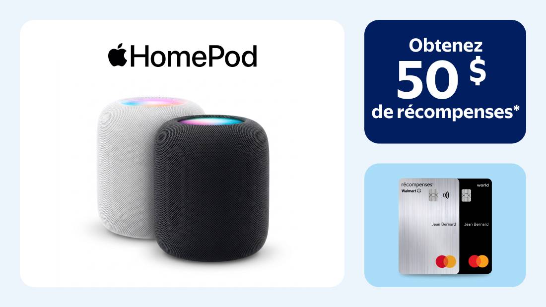 Obtenez 50 $ de récompenses*