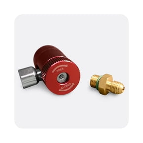 Shop gas valve and connector
