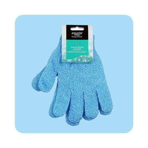Exfoliating gloves
