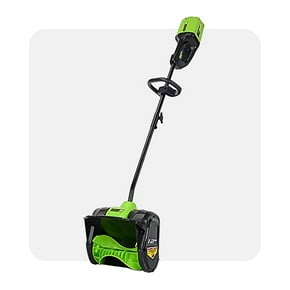 Ergonomic snow shovels