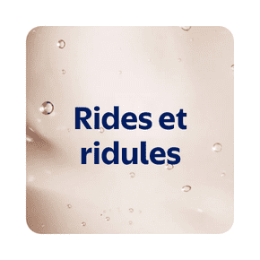 Soins pour rides et ridules