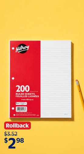 School supplies for less