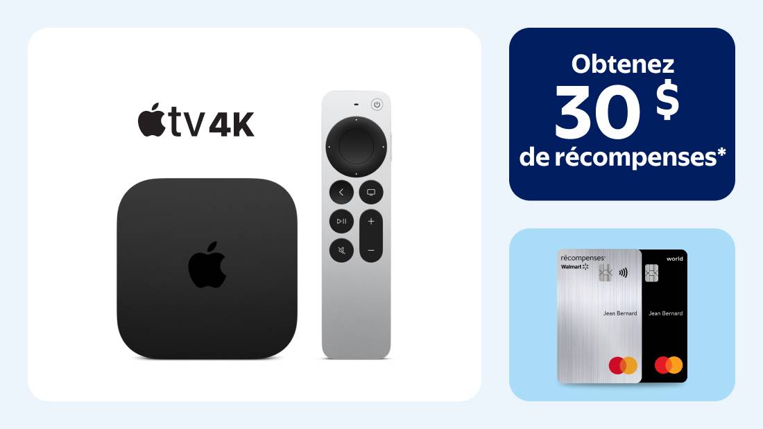 Obtenez 30 $ de récompenses*