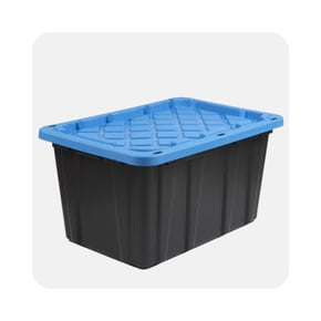 Shop storage bin for home organization