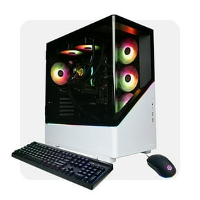 Shop gaming desktop with keyboard and mouse