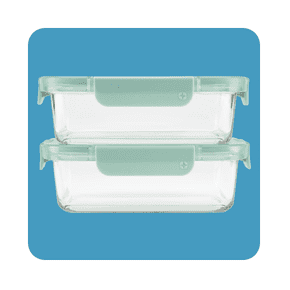 Shop glass food storage containers