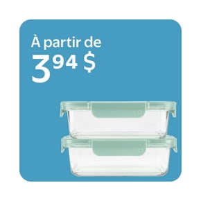 Récipients alimentaires dès 3,94 $