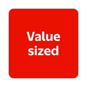 Shop value sized products