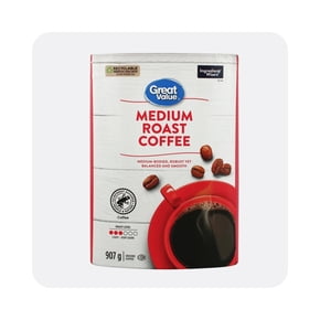 Shop Great Value medium roast coffee 907g