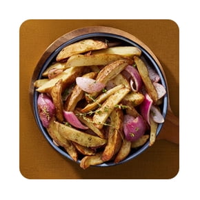 Shop potato wedges and roasted vegetables