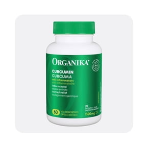 Shop Organika curcumin capsules 60 count