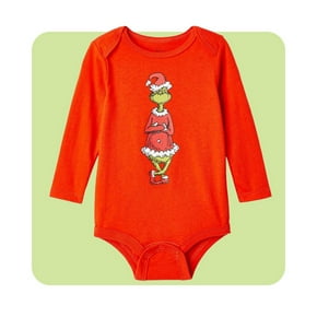 Shop baby bodysuits featuring holiday characters