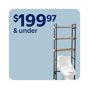 Bathroom storage starting at $19997 and under