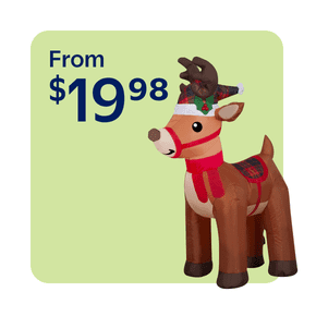 Outdoor holiday decor starting at $19.98