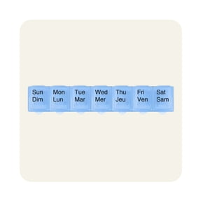 Weekly pill organizer for purchase