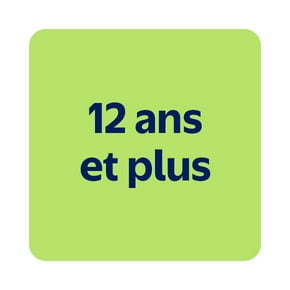 12 ans et plus