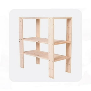Shop wooden shelving unit