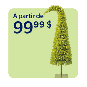 Arbres de Noël dès 99,99 $