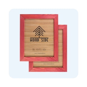 Shop wood photo frames set