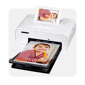 Shop photo printer for home printing