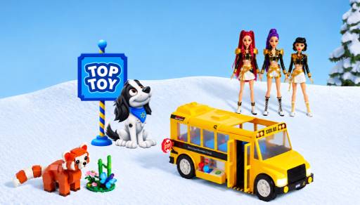 Unwrap all the Top Toys