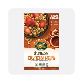 Shop organic crunchy maple cereal