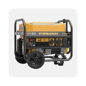Shop portable generator for home backup