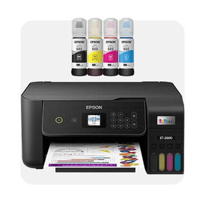 Shop Epson printer with ink bottles
