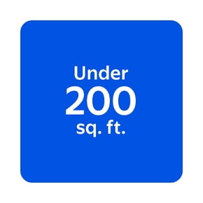 Shop products for spaces under 200 sq ft